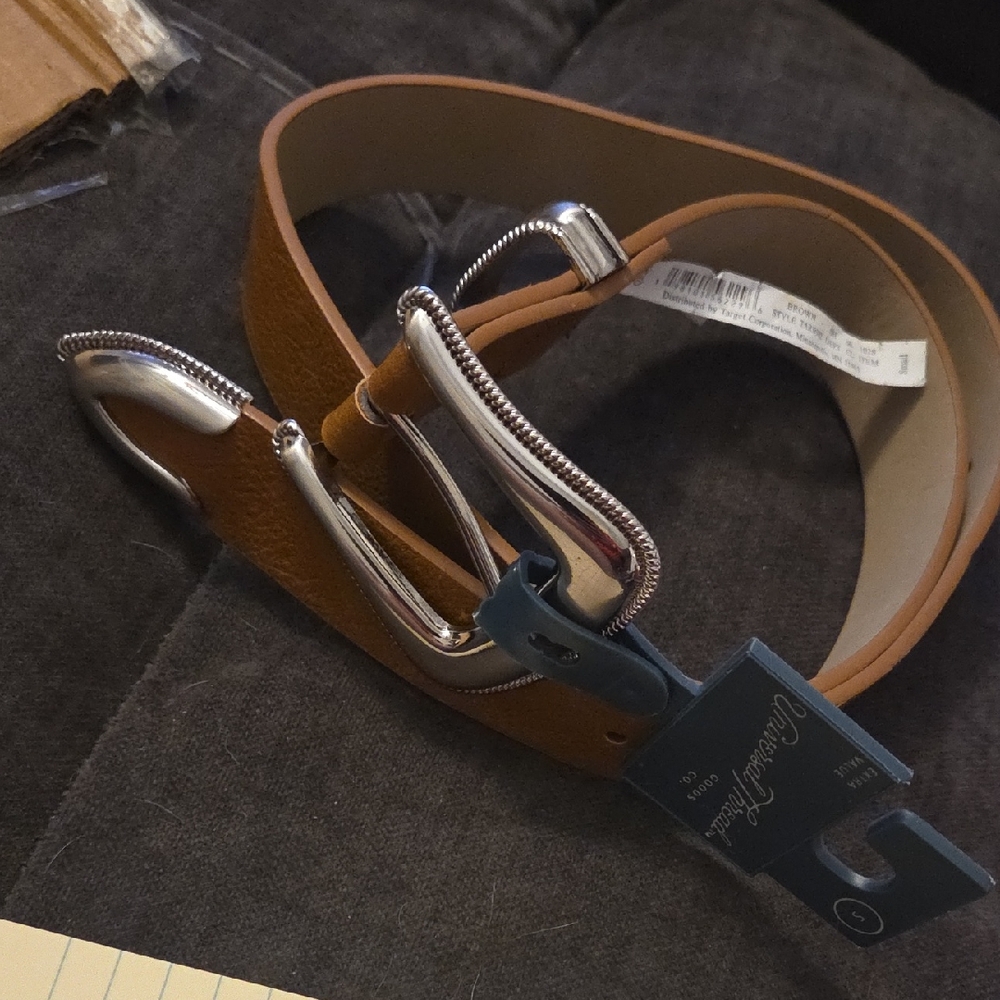 Brown Leather Belt